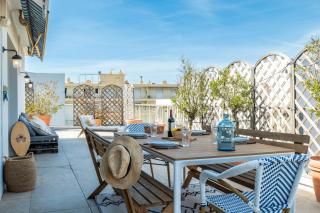 2-Br Rooftop in Palm Beach 2-min walk to beaches - Cannes - 2