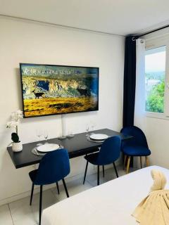 T1 - Le Papangue 5* - neuf, vue jardin, 8’ airport - Sainte-Clotilde - 6