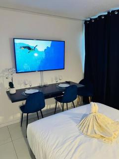 T1 - Le Papangue 5* - neuf, vue jardin, 8’ airport - Sainte-Clotilde - 2