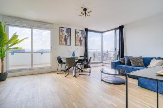 Grand appartement avec belle vue Paris - 0