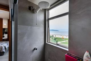 Vista mar Ar Wi-Fi Enxoval SVIJ - São Vicente - 7