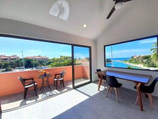 Penthouse, Ocean & Marina vws, Great 4 Remote Work - Puerto Aventuras - 0