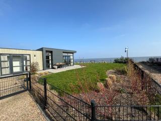 Enkhuizer Strand Chalet Meeresrauschen Erste Reihe mit Zaun Haus Nr 249 - 8