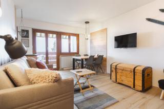 Studio rénové avec vue imprenable sur les Alpes - Crans-Montana - 2