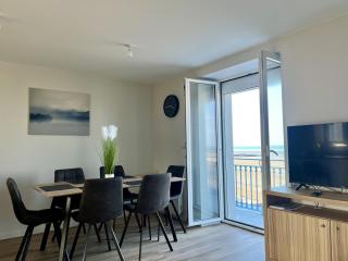 La Tourelle - Balcon vue mer et terrasse plein sud - Saint-Aubin-sur-Mer - 2