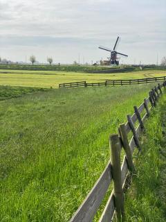 Huisje met uitzicht op de polder aan het water - Oud-Ade - 2