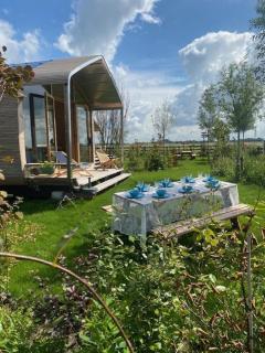 Huisje met uitzicht op de polder aan het water - Oud-Ade - 5