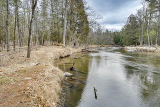 Michigan Log Cabin with Pere Marquette River Views - Branch Township - 8