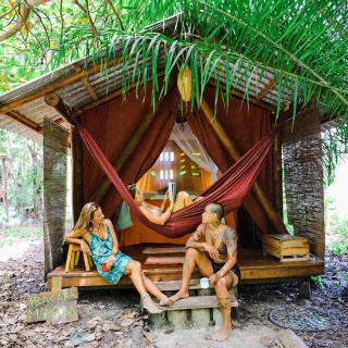 Canto de Jurema Corumbau Glamping, Chalé, Acolhimento e Sustentabilidade - Corumbau - 3