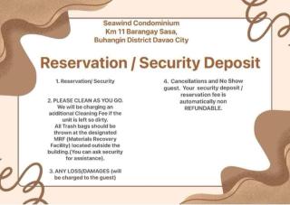 SEAWIND CONDOMINIUM RENTALS BY AGL - Davao - 9