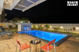 StayVista's Kaarma Villa - Valley-View Villa with Outdoor Pool, Lawn featuring a Gazebo & Machan - 8