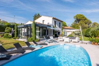 Vacation villa swimming pool and pétanque court ! - Biot - 9