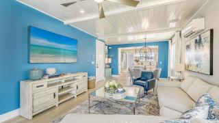 NEW! SaltWater Serenity less than 500ft to AMI, Canal Front! - 7
