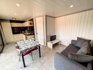 Chalet cosy 4 pers - Piscine chauffée - Proche plage et commerces - Terrasse et jardin privés - FR-1-361-504 - Jullouville-les-Pins - 9
