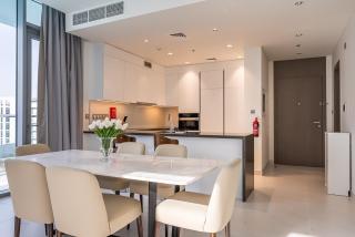 3BDR with Maid Room I District One I Lagoons View - Dubai - 4