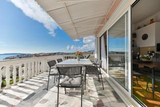 Villa Grande Vista - Spacious 3 BR Apartment with Large terrace and Fantastic sea view - Trogir - 3