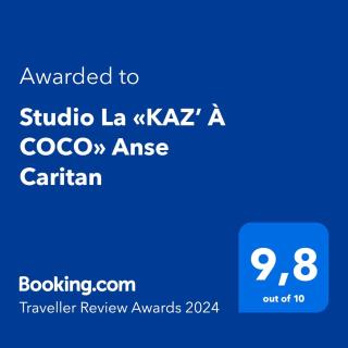 Studio La «KAZ’ À COCO» Anse Caritan - Sainte-Anne - 9