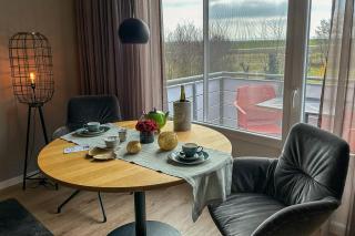 Antares Spiekerooger Gästehaus-Sonnengartenbalkon Süd mit Blick aufs Wattenmeer - Wohnung 7 - Spiekeroog - 5