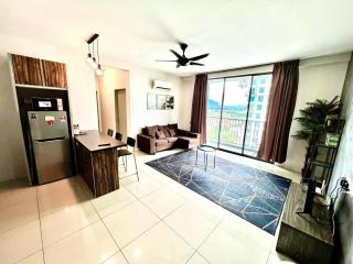 2BR The Yeop Ipoh Homestay Apartment Casa Kayangan Bandar Meru Raya - Ipoh - 7