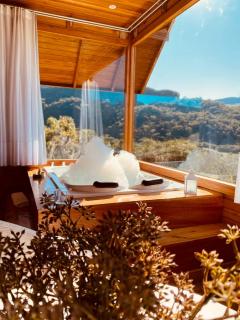 Chalé Romântico com jacuzzi e café da manhã em Rancho Queimado - Rancho Queimado - 4