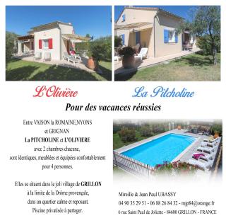 La Pitcholine et L'Olivière - Grillon - 8