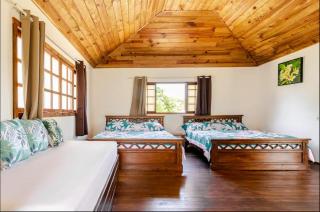 Bungalow Hiana - vue lagon avec plage privée - Maatea - 7