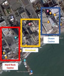 Bold Boardwalk 2BR 3BA Condo by CozySuites - Atlantic City - 9