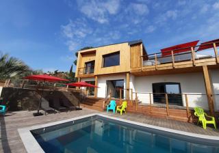 VILLA LE REPERE - TOUT CONFORT VUE MER 14 PERSONNES - - Fréjus - 0