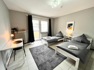 Apartment Central 10E 90qm Wi-Fi free Parking calm back house - Dortmund - 0