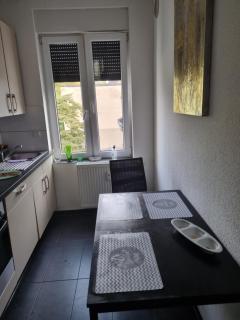 City-Apartment in Krefeld, Küche, nähe Düsseldorf Messe - Krefeld - 8