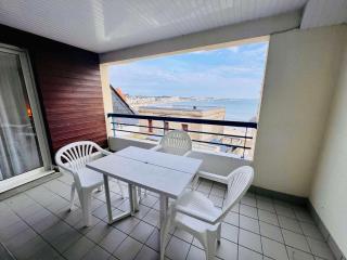 Appartement cœur Quiberon 55m², 3 pièces, balcon vue mer, parking - FR-1-478-187 - Quiberon - 2