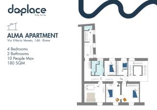 Daplace - Alma Apartment - Roma - 4