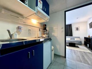 Zen studio ※ parking - piscine - Carcassonne - 2