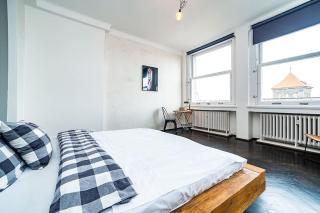 Top Floor Industrial Apartment with a River View - Prague - 3