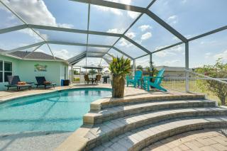 Pool w/ Waterfall: Colorful Cape Coral Gem! - 9