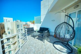 Roof terrace, Seaview 3 bedroom penthouse GOSLM-11 - 7