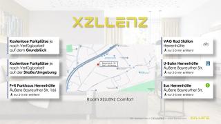 XZLLENZ Traum Studio-Apartment, Frei-Parken, U-Bahn, Küche - Nürnberg - 3