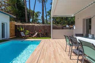 Villa Souleillous, basco landaise de prestige, 500m de la plage - Capbreton - 9