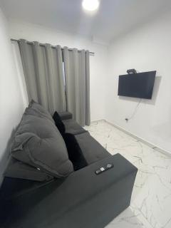 Apartamento na Martim de Sá com piscina e estacionamento - Caraguatatuba - 1