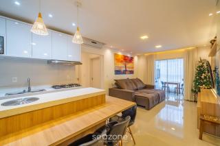 Apto c/ varanda e churrasq. 400m praia DBR0805 - 4