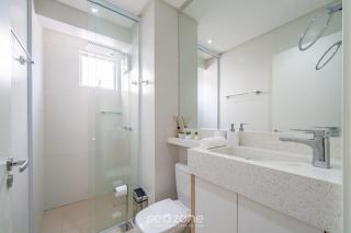 Apto c/ varanda e churrasq. 400m praia DBR0805 - 6