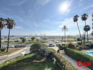 Studio spacieux, climatisé avec vue mer, piscine, WIFI et parking privé à Menton - FR-1-647-29 - 0