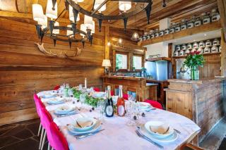 SOMPTUEUX CHALET BARON MEGEVE VUE.Jaccuzi.4 mn a pied au centre - Megève - 2