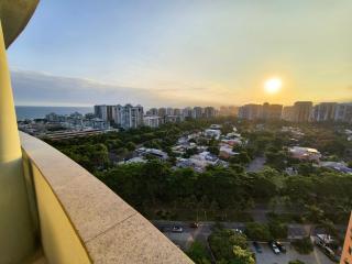 Barra Prime Flats, Ed Mediterrâneo, wi-fi 400Mb, balsa pra praia grátis, ar condicionado novo! - Rio de Janeiro - 3