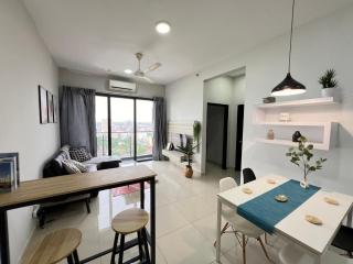 RiverView 8PAX 2BR in KBtown Wi-Fi, A-11-3A - Kota Bharu - 1