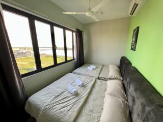 RiverView 8PAX 2BR in KBtown Wi-Fi, A-11-3A - Kota Bharu - 4