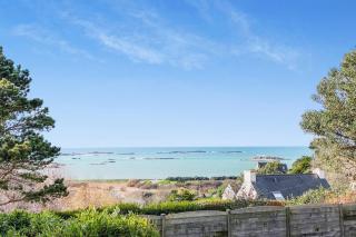 Superbe villa VUE SUR MER, 11 personnes à TREBEURDEN REF-669 - 4
