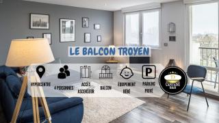 Le Balcon Troyen - Proche Hypercentre - 4 Pers. - 0