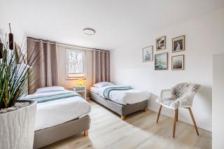 modernes Ferienhaus Sonnendeck 70 QM I Strandnah I Terrasse I 2 Schlafzimmer I Nähe Werbellinsee - Joachimsthal - 8