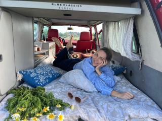 Rent a Blue Classics' s Campervan for your Road trip in Portimao -VOLKSWAGEN T3 - Portimão - 7